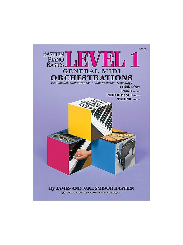 Bastien Piano Basics: General MIDI Orchestrations - Level One