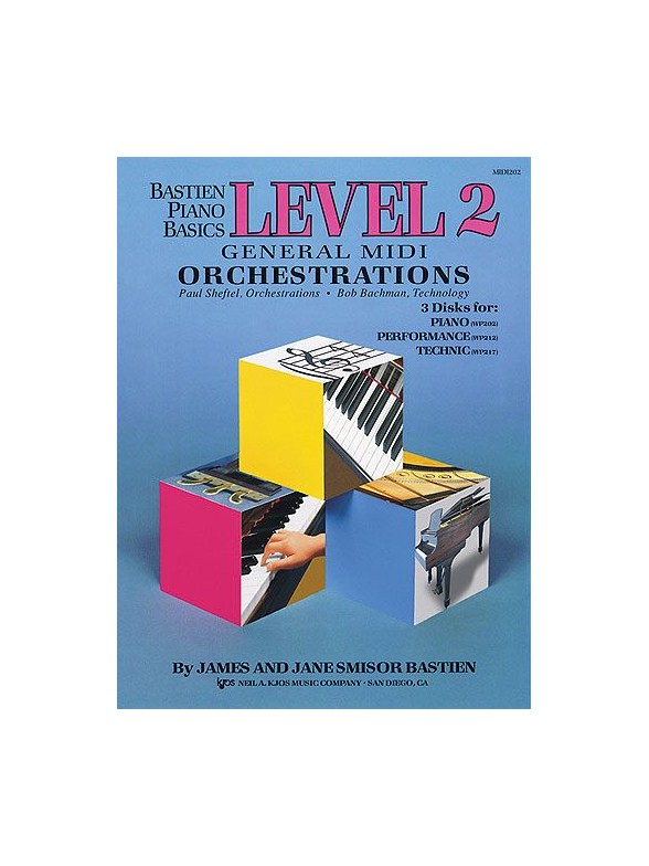 Bastien Piano Basics: General Midi Orchestrations Level 2