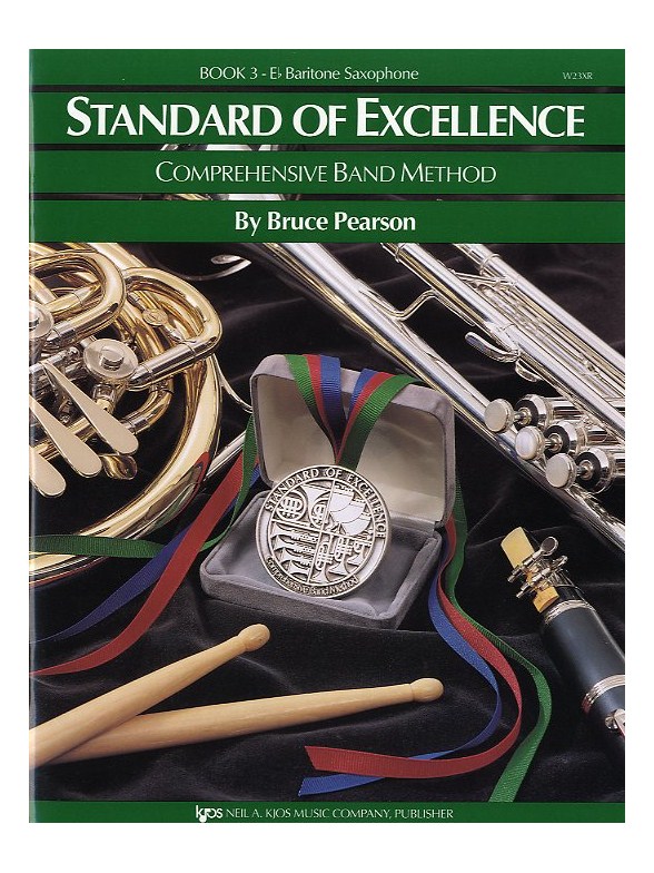 Standard Of Excellence Book 3 E Flat Baritone Saxophone