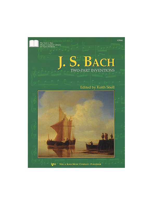 Master Composer Library: J.S. Bach- Two-Part Inventions (Book Only)