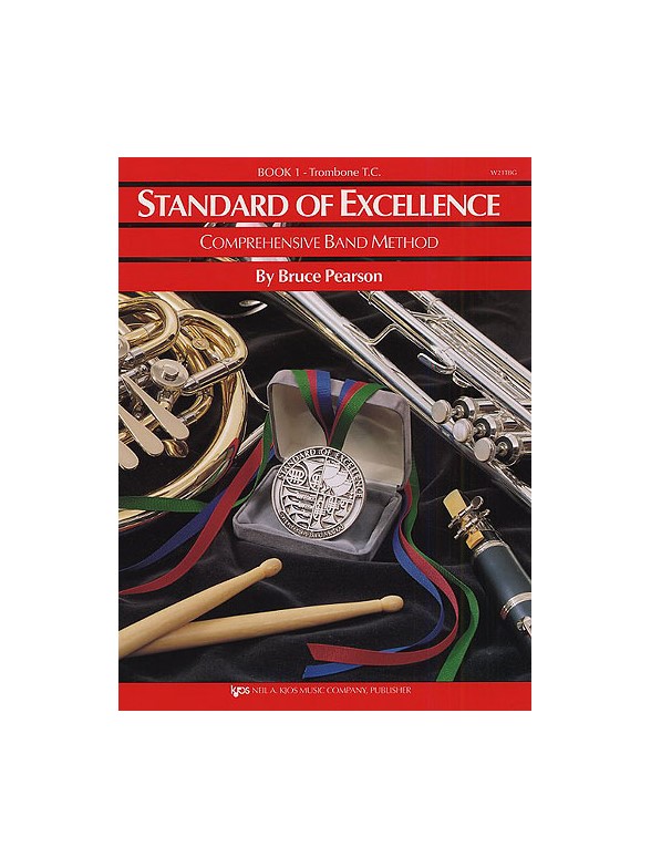 Standard Of Excellence: Comprehensive Band Method Book 1 (Trombone Treble Clef)
