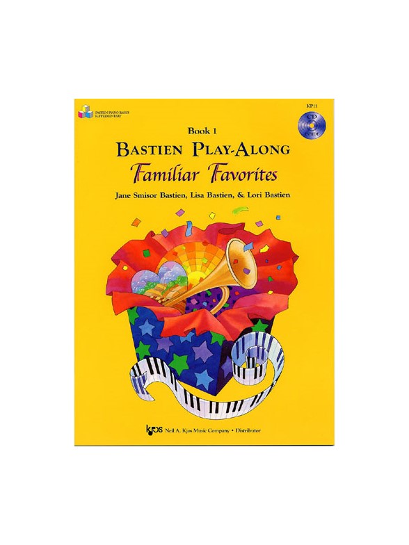Bastien Play-along: Familiar Favorites Book 1