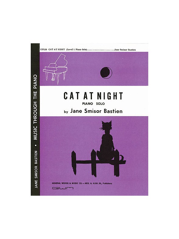 Jane Bastien: Cat At Night