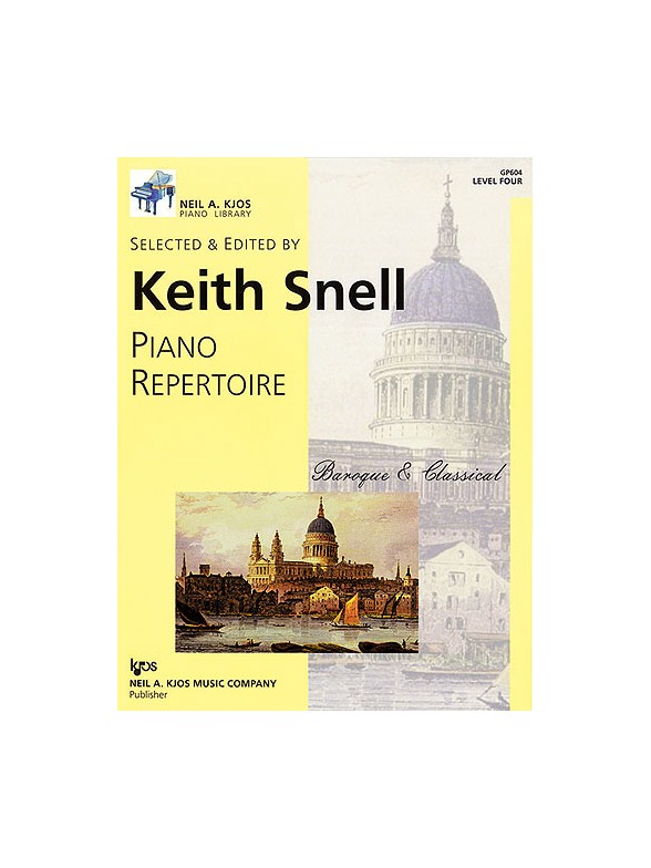 Nak Piano Lib Pa Repertoire: Baroque/Classical Level 4