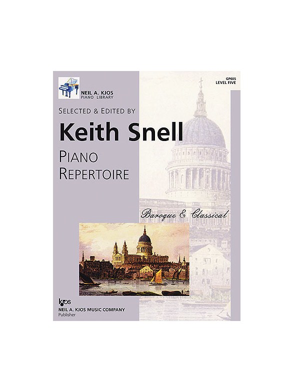 Nak Piano Lib Pa Repertoire: Baroque/Classical Level 5