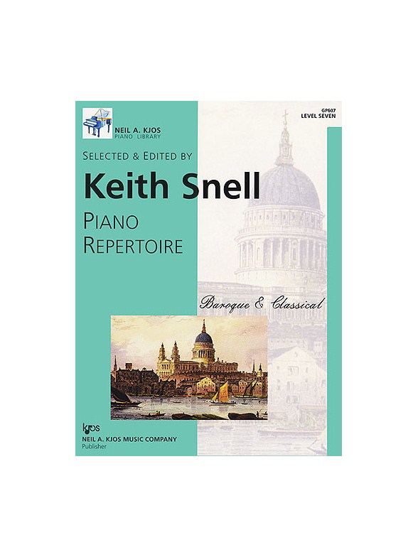 Nak Piano Lib Pa Repertoire: Baroque/Classical Level 7
