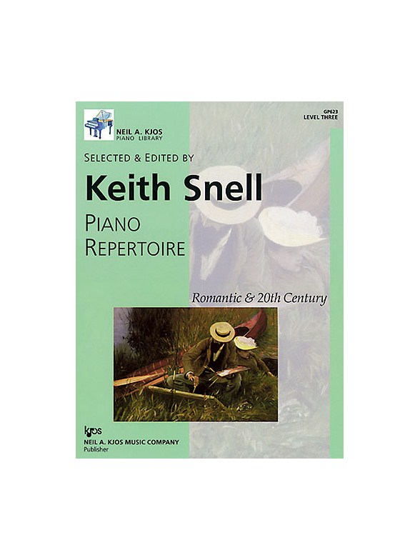 Nak Piano Lib Pa Repertoire: Romantic-20th Cen Level 3