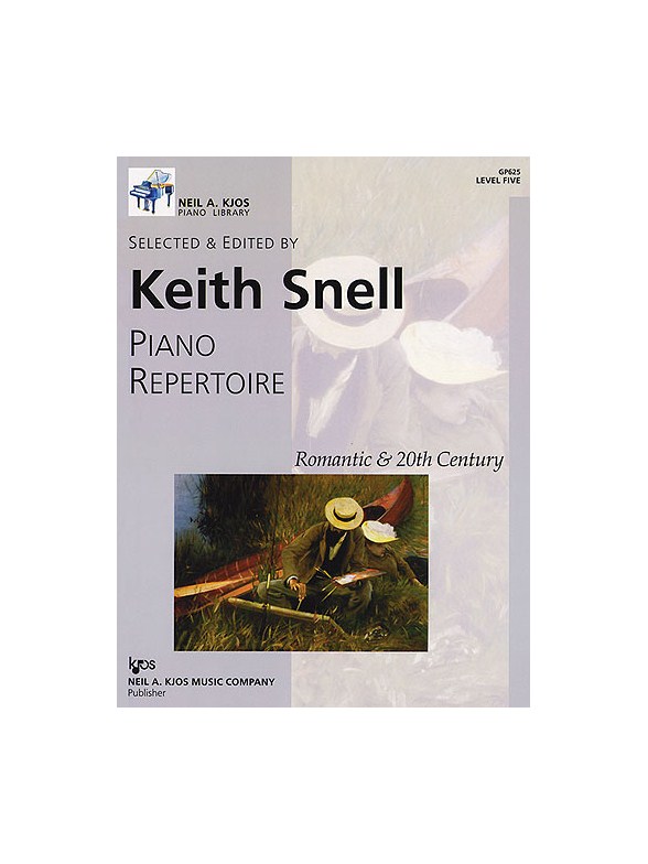 Nak Piano Lib Pa Repertoire: Romantic-20th Cen Level 5