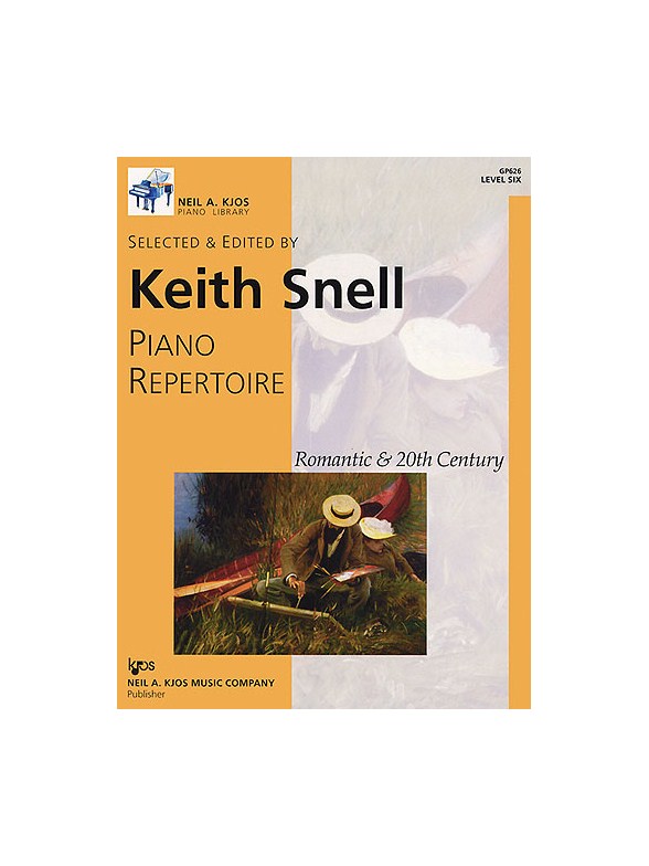 Nak Piano Lib Pa Repertoire: Romantic-20th Cen Level 6