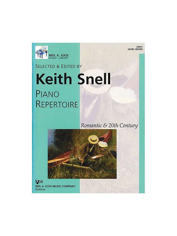 Nak Piano Lib Pa Repertoire: Romantic-20th Cen Level 7