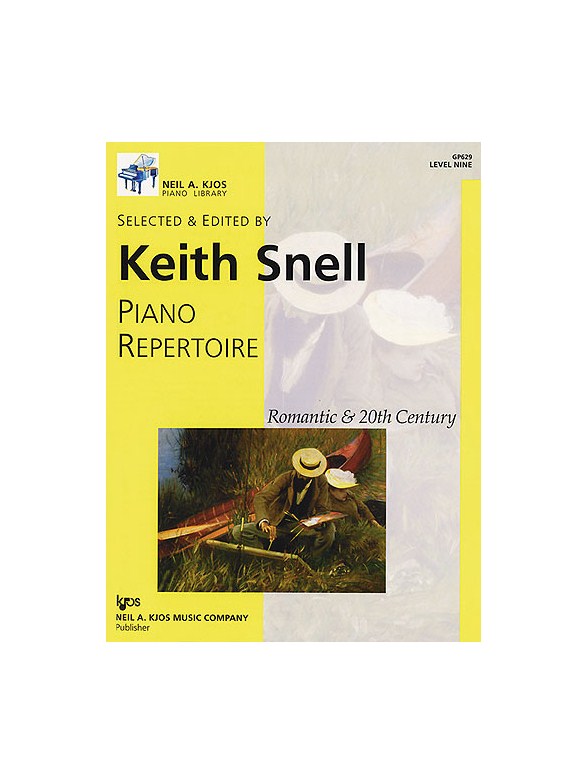 Nak Piano Lib Pa Repertoire: Romantic-20th Cen Level 9