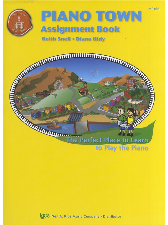 Piano Town Assignment Book