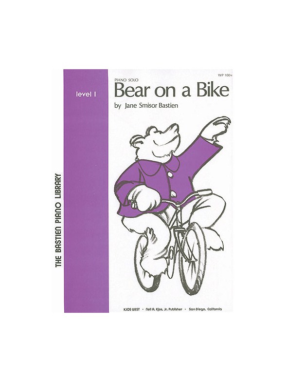 Bear On A Bike