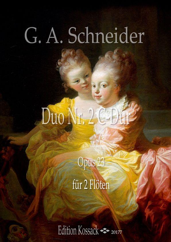 Duo Nr. 2 C-Dur : Op. 23 Für 2 Flöten