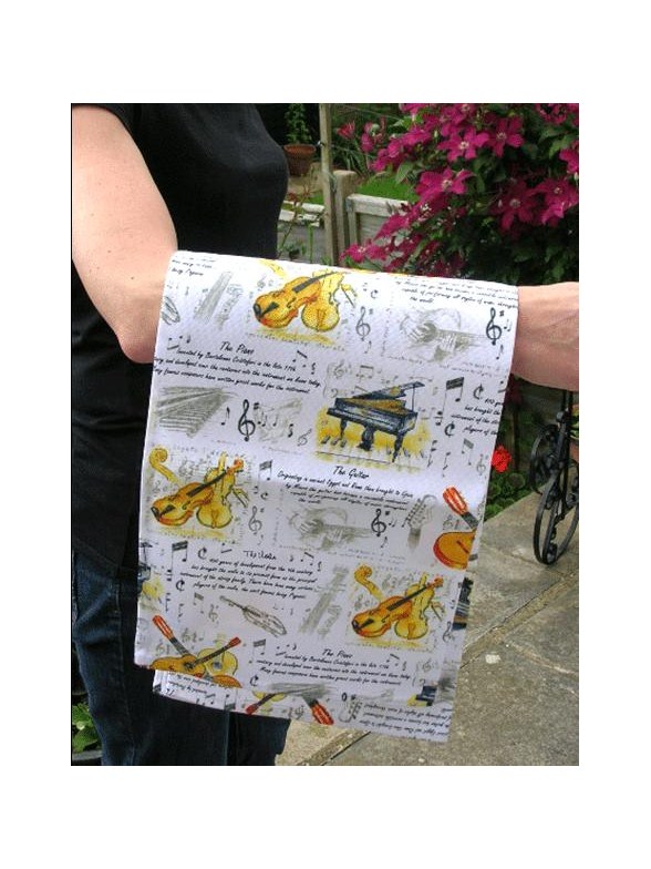 Little Snoring Tea Towel Classical