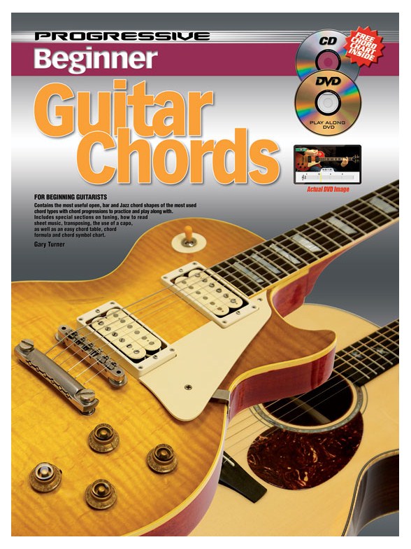 Progressive Beg Chords Gtr Bk/Cd/Dvd
