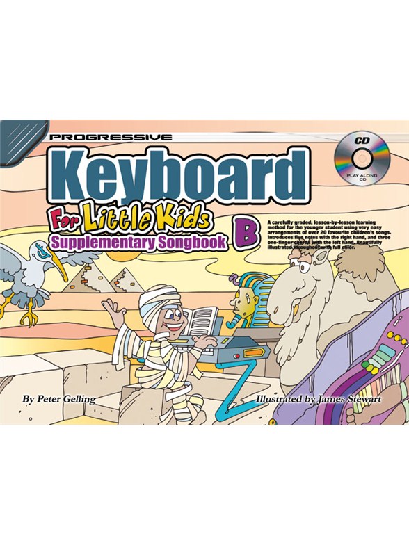 Prog Kbd Meth Lttle Kds Supp B Bk/Cd