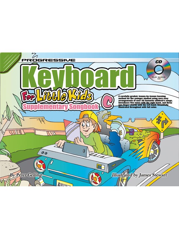 Prog Kbd Meth Lttle Kds Supp C Bk/Cd