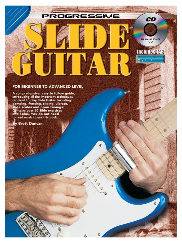 Progressive Slide Gtr Bk/Cd