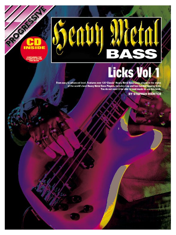 Prog Heavy Mtl Bss Lcks 1 Bgtr Bk/Cd