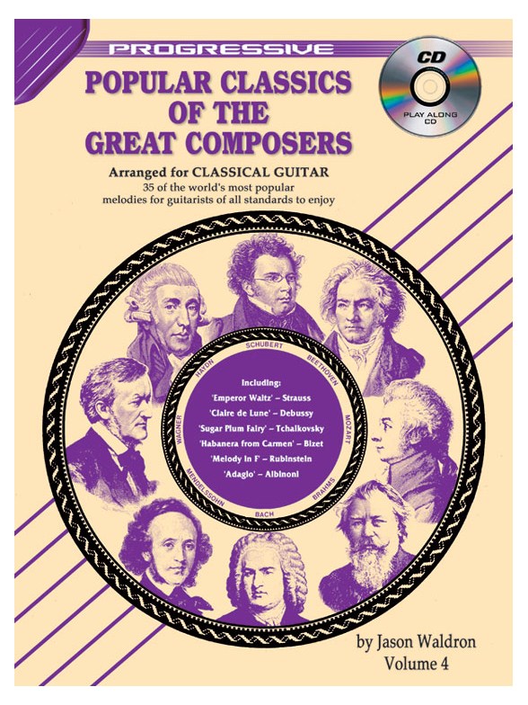 Progressive: Popular Classics Of The Great Composers - Volume 4 (Book/CD)