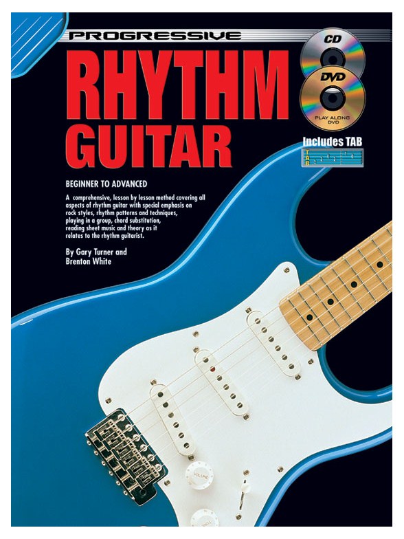 Progressive Rhythm Gtr Bk/Cd/Dvd