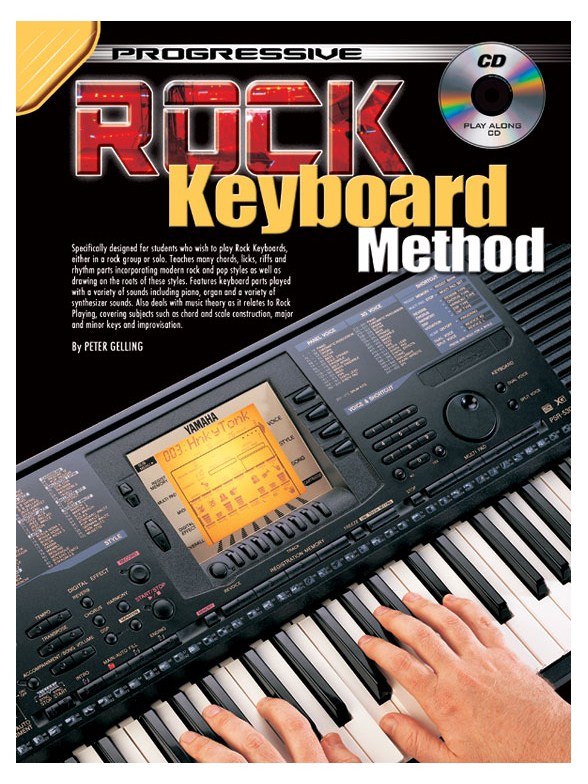 Progressive Rock Kbd Methd Kbd Bk/Cd
