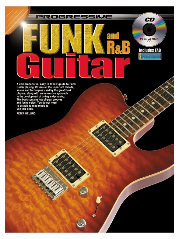 Progressive Funk And R&b Gtr Bk/Cd