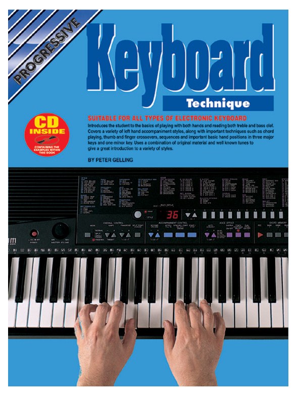 Progressive Kbd Technique Kbd Bk/Cd