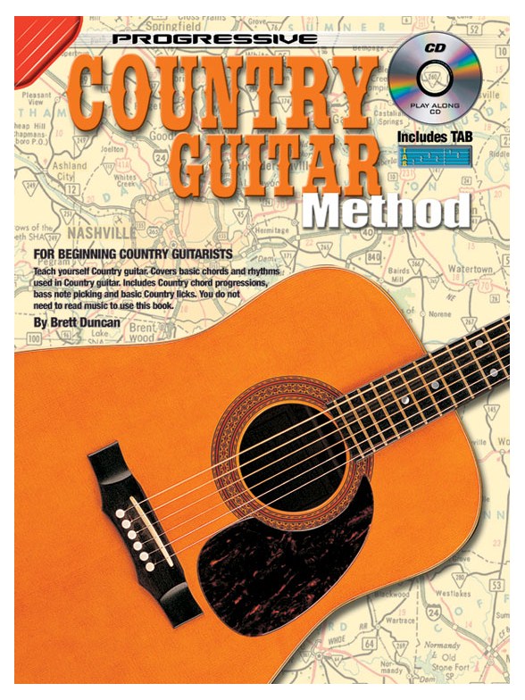 Progressive: Country Guitar Method (Book/CD)