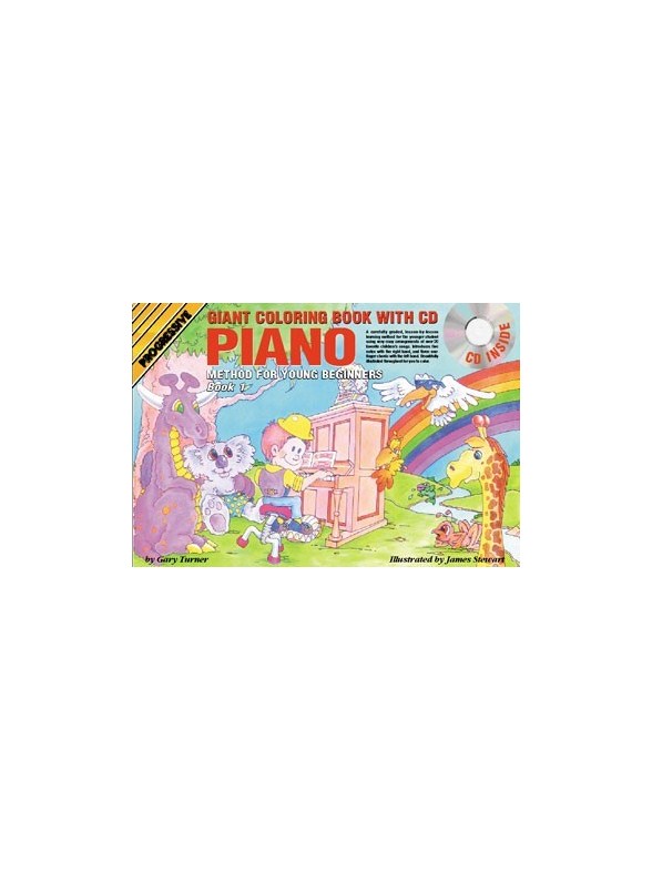 Prog Pf Giant Colouring Bk Bk/Cd/Dvd