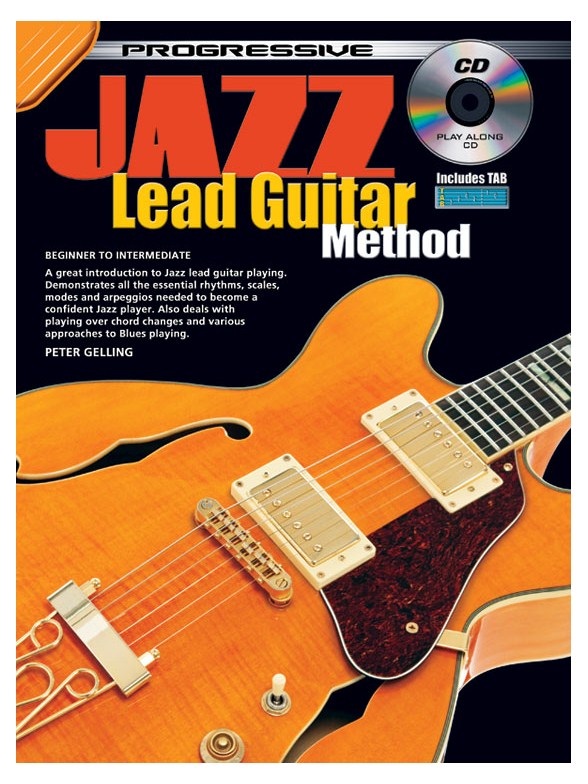 Progressive Jazz Lead Gtr Bk/Cd
