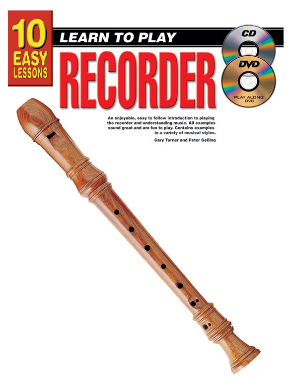 10 Easy Lessons Ltp Rec Bk/Cd/Dvd