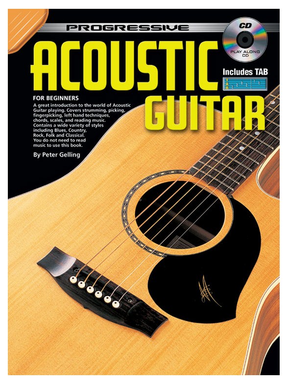 Progressive: Acoustic Guitar (Book/CD)