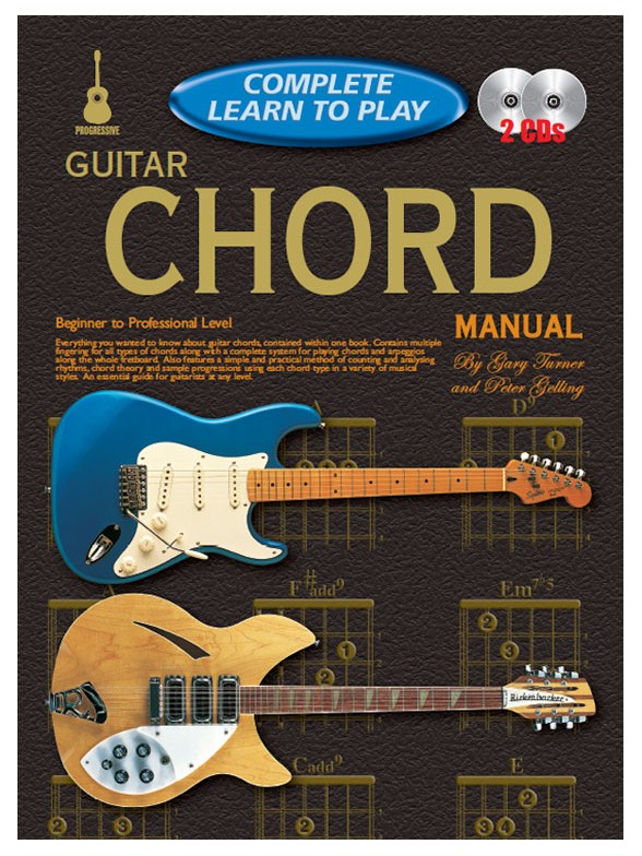 Progressive: Complete Learn To Play - Guitar Chord Manual (Book/2CDs)
