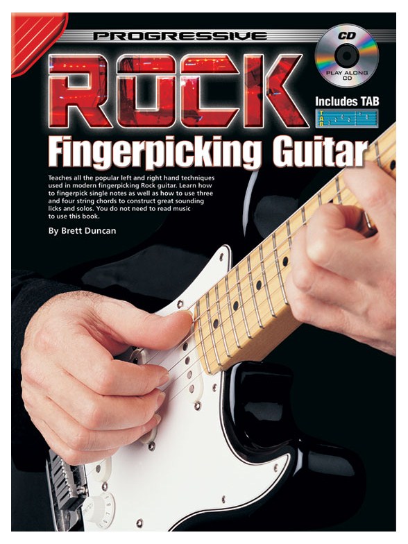 Prog Rock Fingerpicking Gtr Bk/Cd