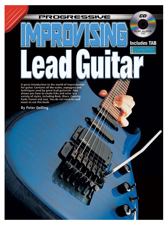 Progressive Improvising Gtr Bk/Cd