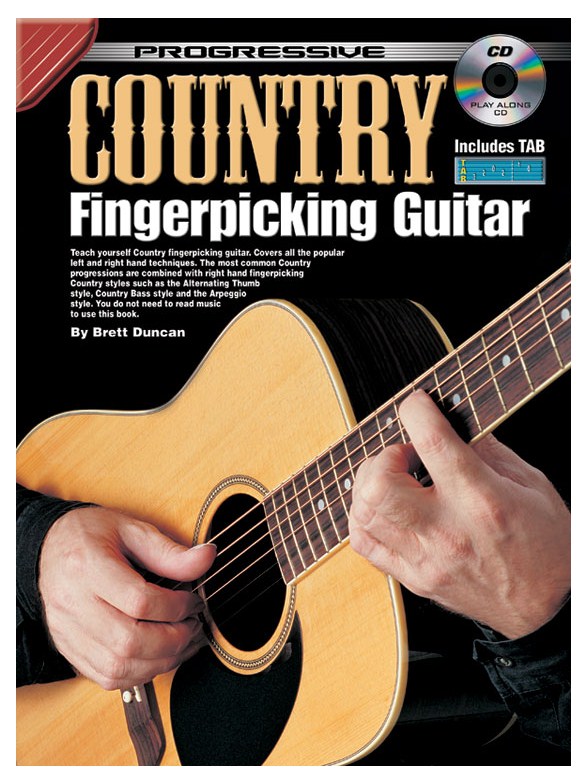 Progressive Country Fingerpicking Guitar Method