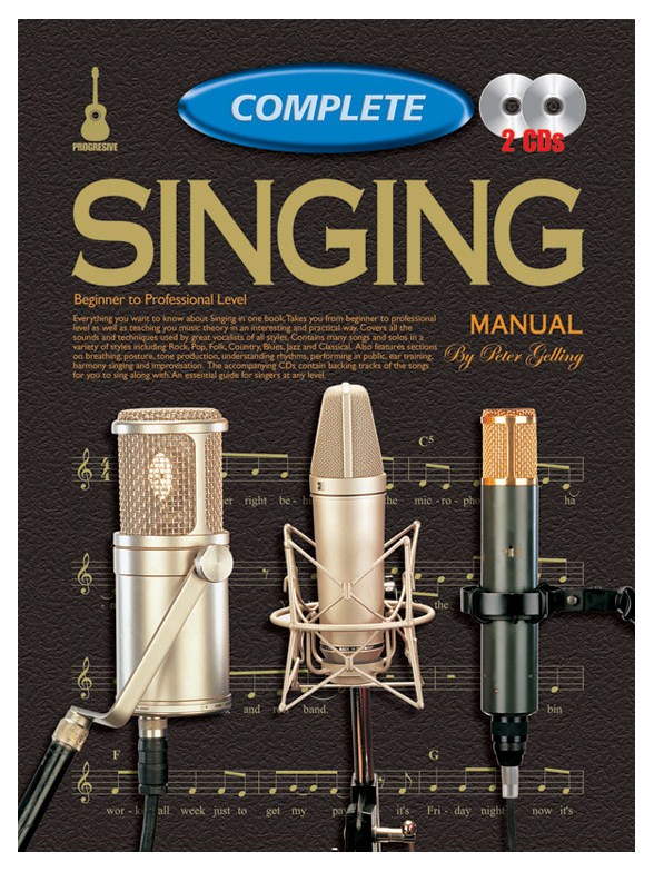Progressive Comp Singing Vce Bk/2cd