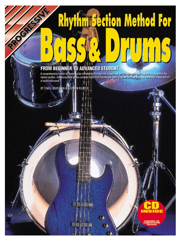Prog Rhythm Section Meth Bgtr Bk/Cd