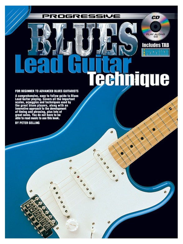 Prog Blues Lead Gtr Tech Gtr Bk/Cd