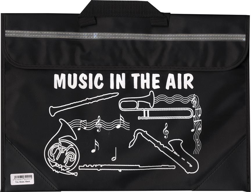 Mapac: Brass And Woodwind Music Bag - Music In The Air (Black)