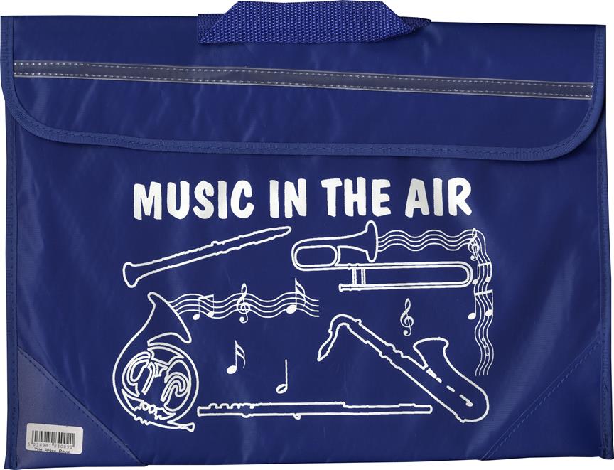 Mapac: Brass And Woodwind Music Bag - Music In The Air (Blue)