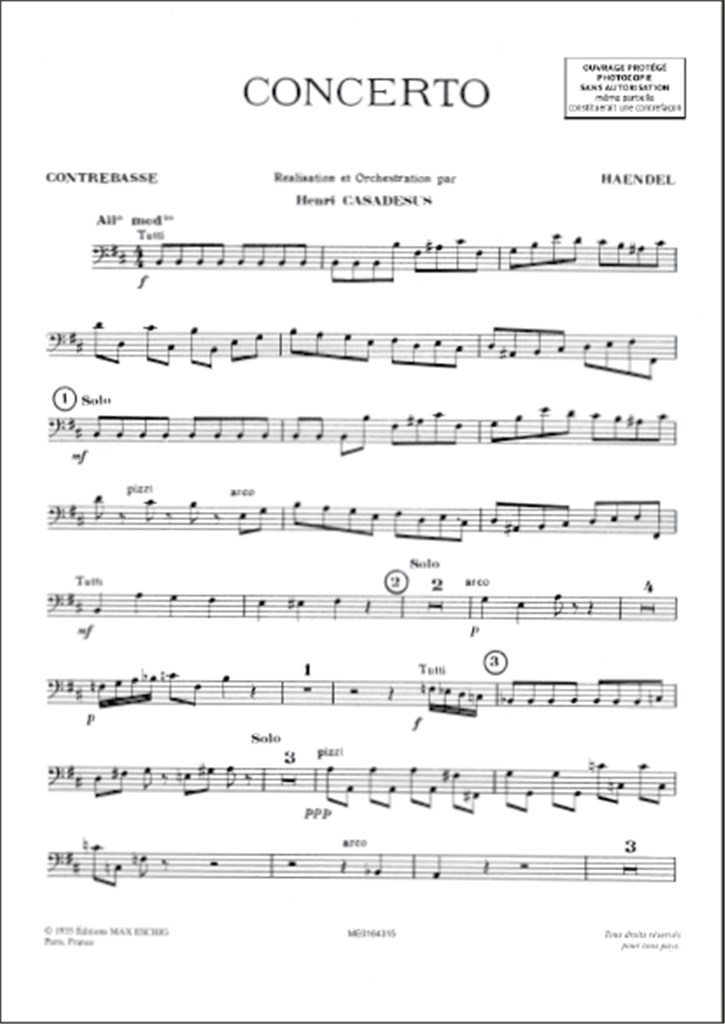 Concerto Pour Alto Parts Ctbasse