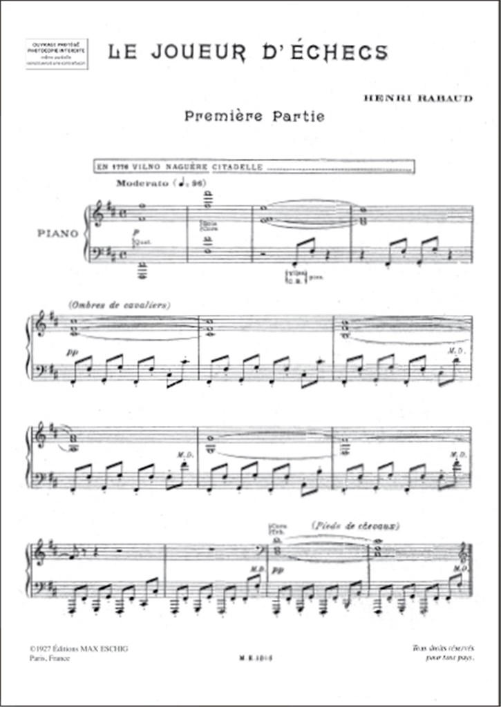 Joueur D'Echecs Piano