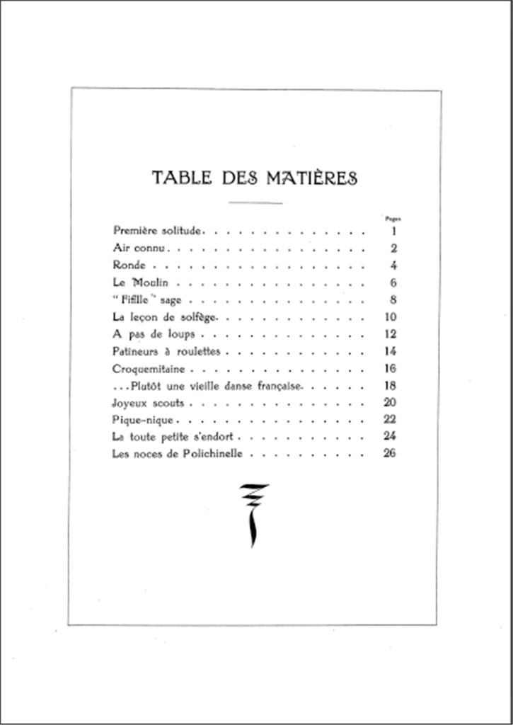 Miocheries : Pour Piano