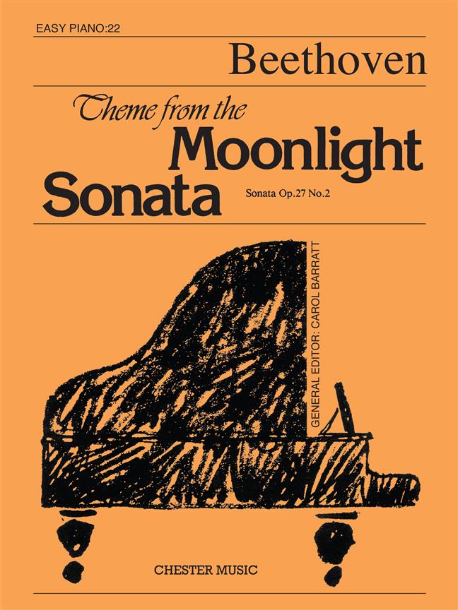 Theme From The Moonlight Sonata (Easy Piano No.22)