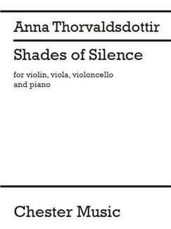 Anna Thorvaldsdottir: Shades Of Silence (Score/Parts)