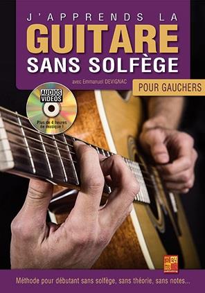 Emmanuel Devignac: J'apprends La Guitare Sans Solfège Pour Gauchers (Livre/DVD)