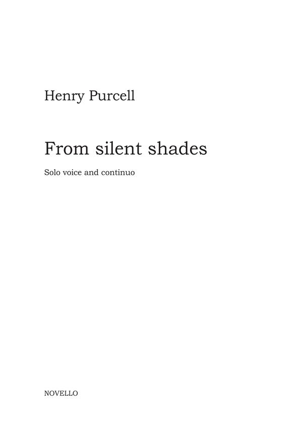 Henry Purcell: From Silent Shades